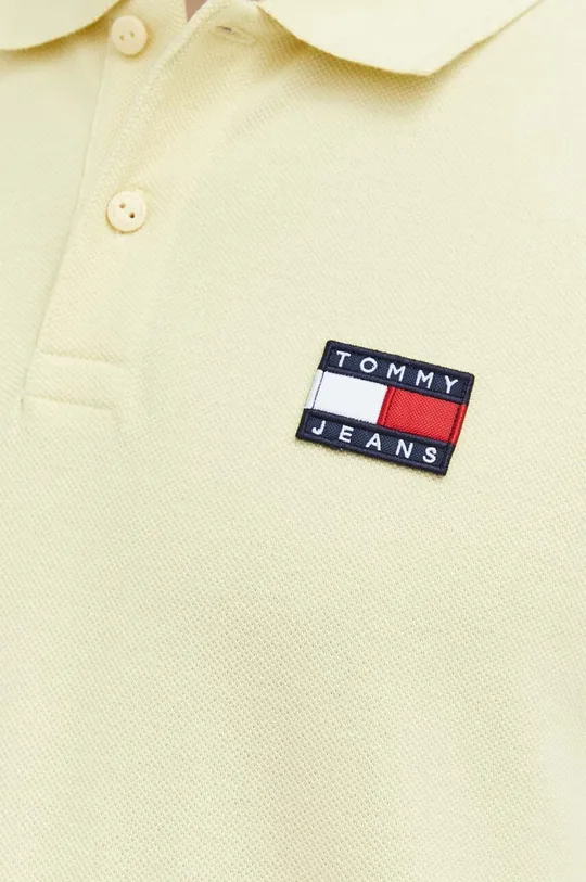 Bavlnené polo tričko Tommy Jeans Pánsky