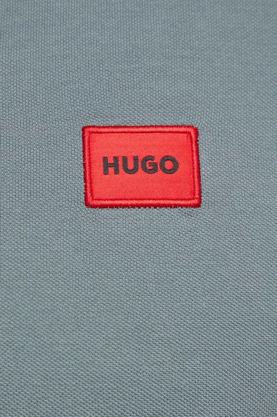 πράσινο Βαμβακερό μπλουζάκι πόλο HUGO