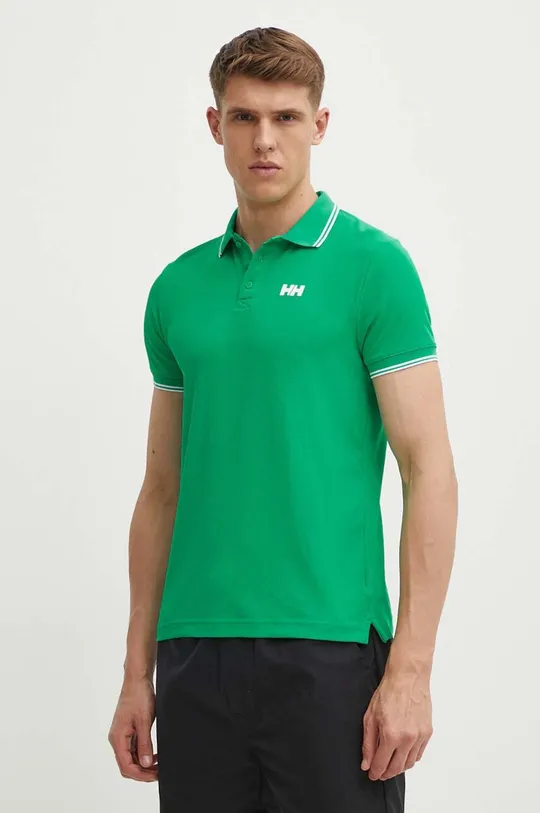 zelená Polo tričko Helly Hansen Pánsky