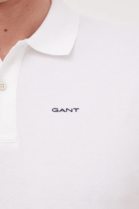Bavlněné polo tričko Gant Pánský