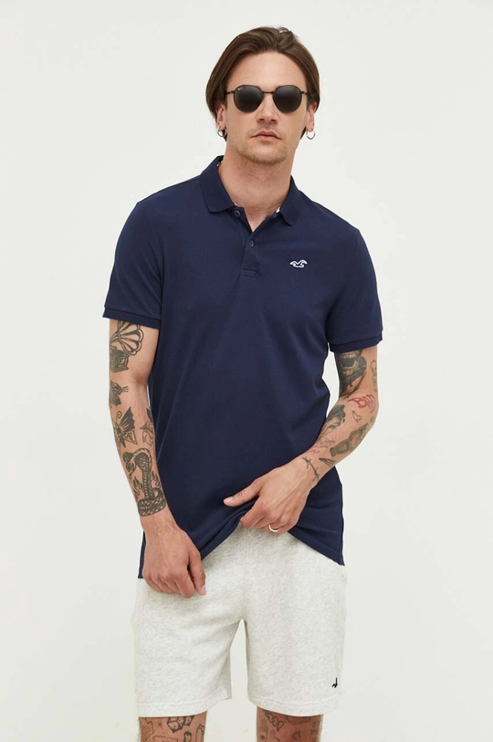 granatowy Hollister Co. polo