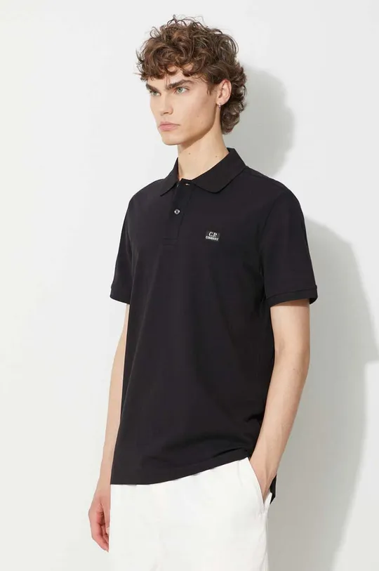 black C.P. Company cotton polo shirt Men’s