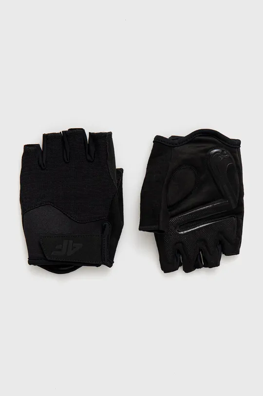 μαύρο Ποδηλατικά γάντια 4F Ανδρικά