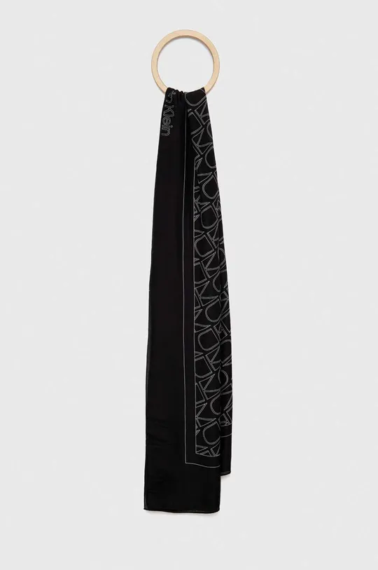 μαύρο Μεταξωτό μαντήλι Calvin Klein Γυναικεία
