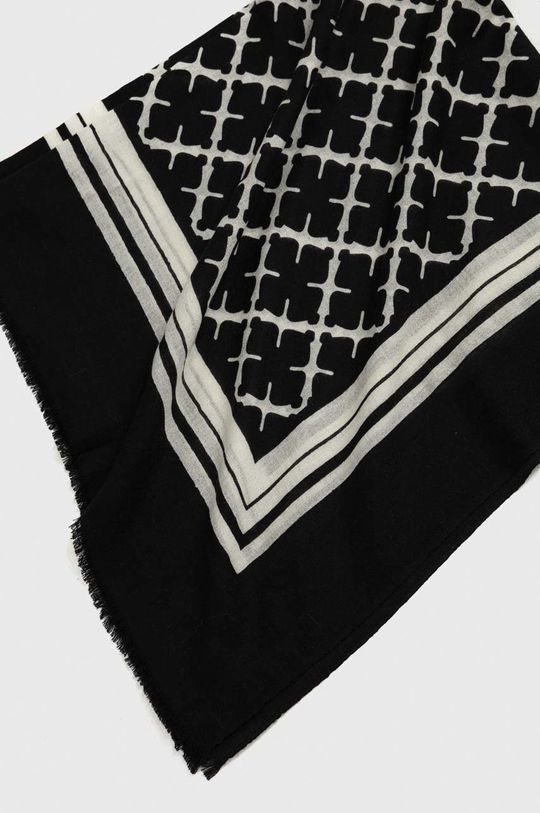 Vlněný šátek By Malene Birger černá