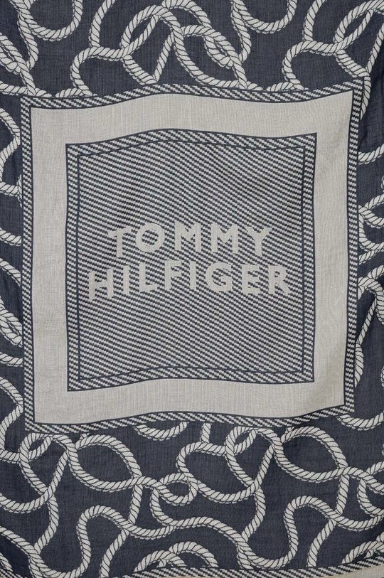 Šatka Tommy Hilfiger tmavomodrá