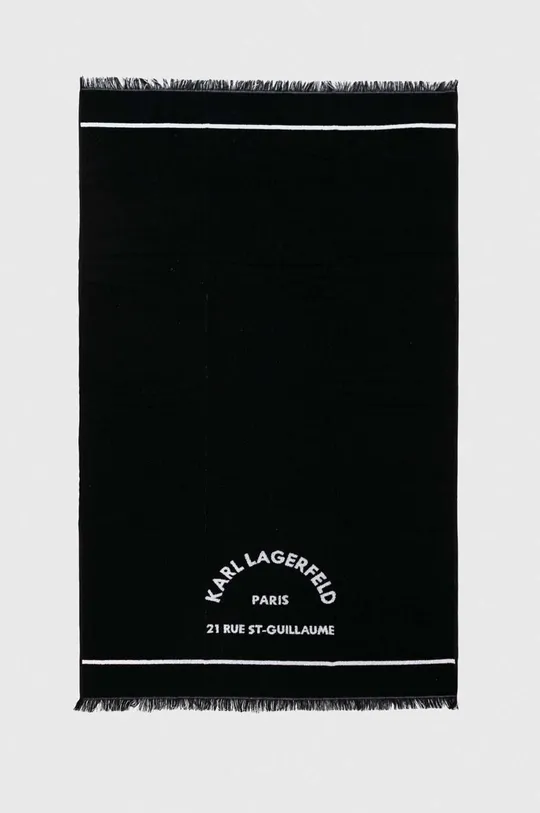 μαύρο Βαμβακερή πετσέτα Karl Lagerfeld Γυναικεία