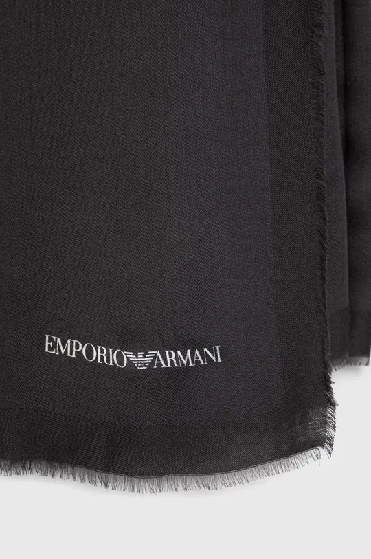 Платок Emporio Armani серый