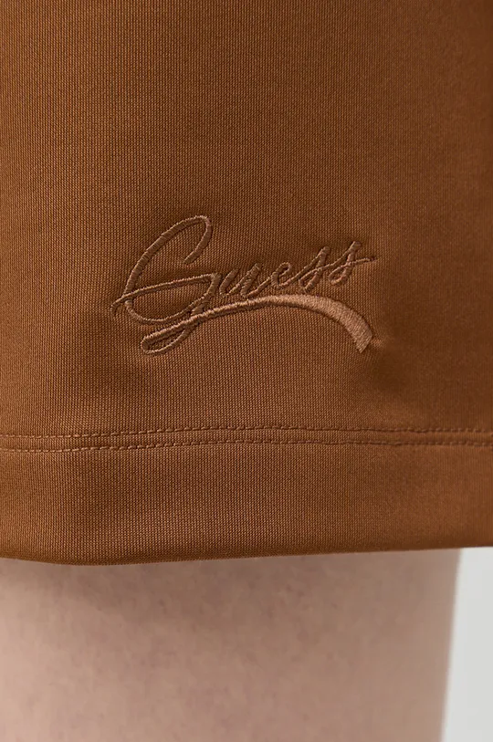 brązowy Guess spódnica