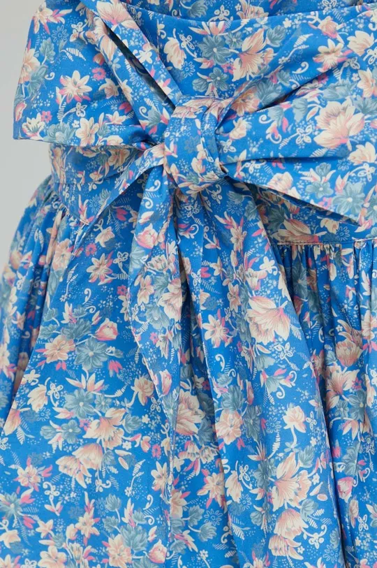 modrá Bavlnená sukňa Custommade Rhema