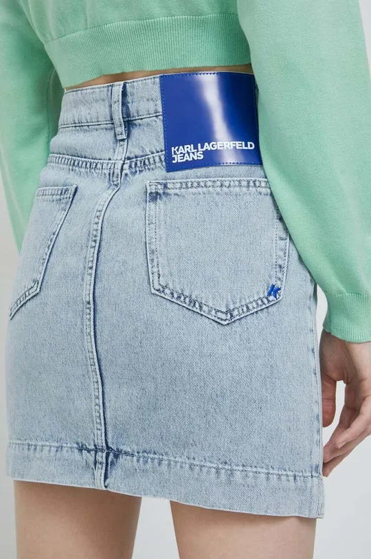 Τζιν φούστα Karl Lagerfeld Jeans  100% Οργανικό βαμβάκι
