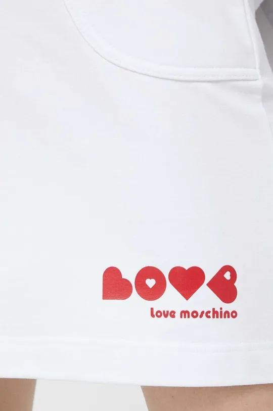 fehér Love Moschino szoknya