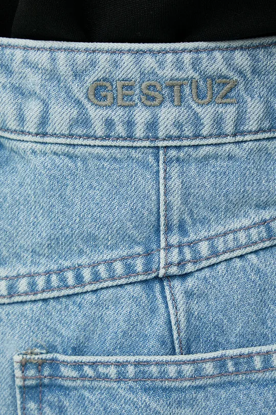 niebieski Gestuz spódnica jeansowa Leia