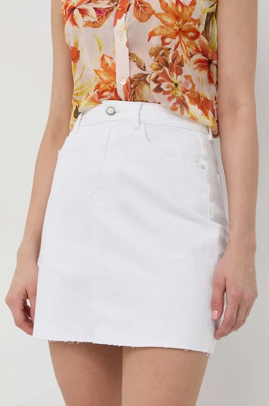 bijela Traper suknja Guess Ženski