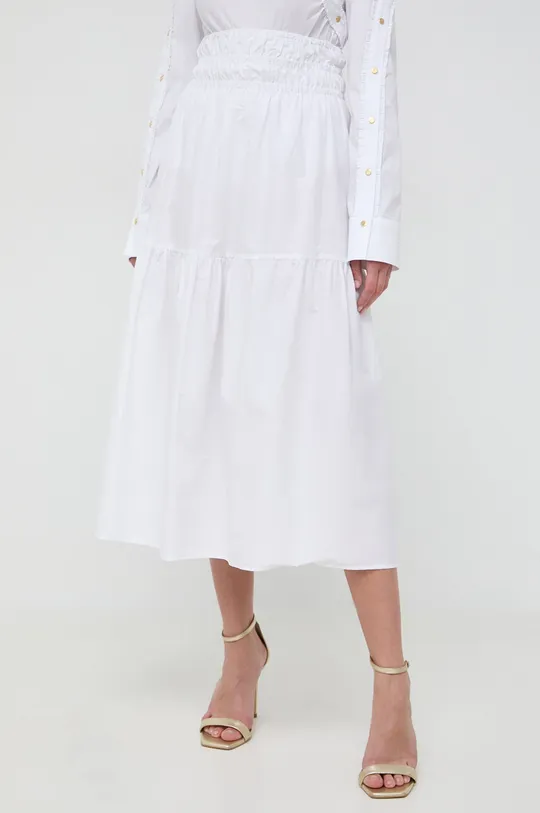 Βαμβακερή φούστα Liu Jo λευκό