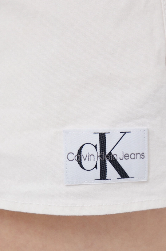 bijela Suknja Calvin Klein Jeans