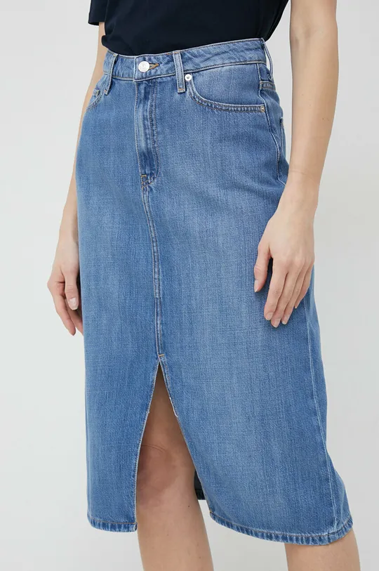 niebieski Tommy Hilfiger spódnica jeansowa Damski
