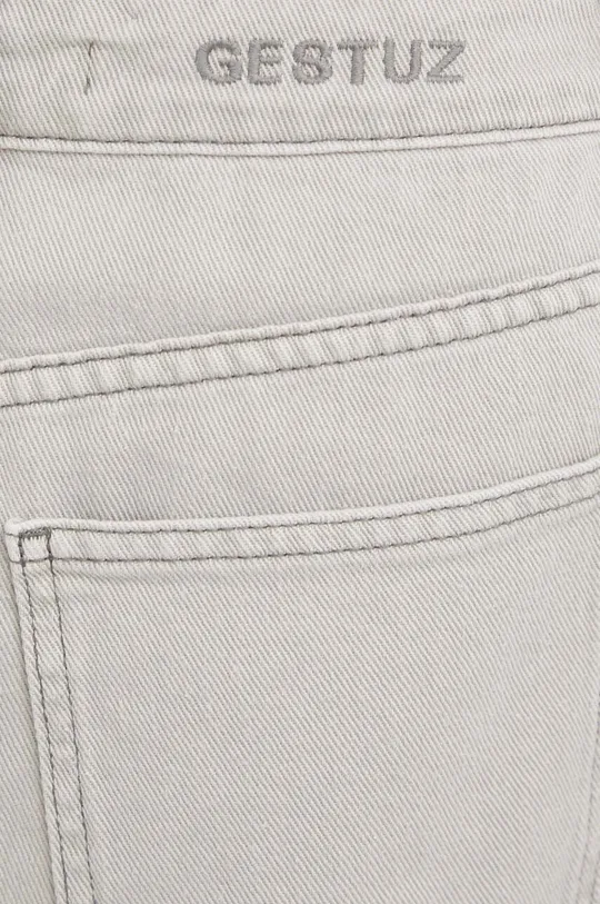 szary Gestuz spódnica jeansowa