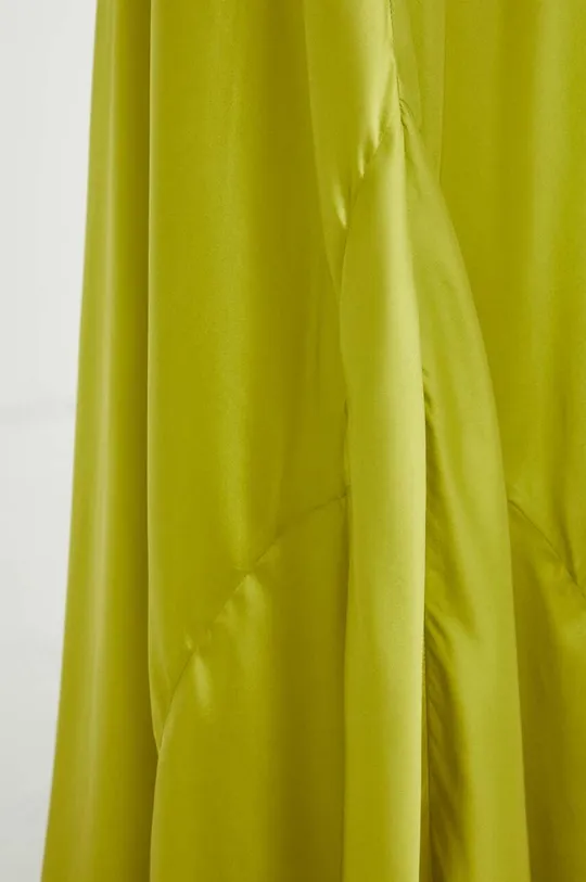 zelená Hodvábna sukňa Gestuz Sivala