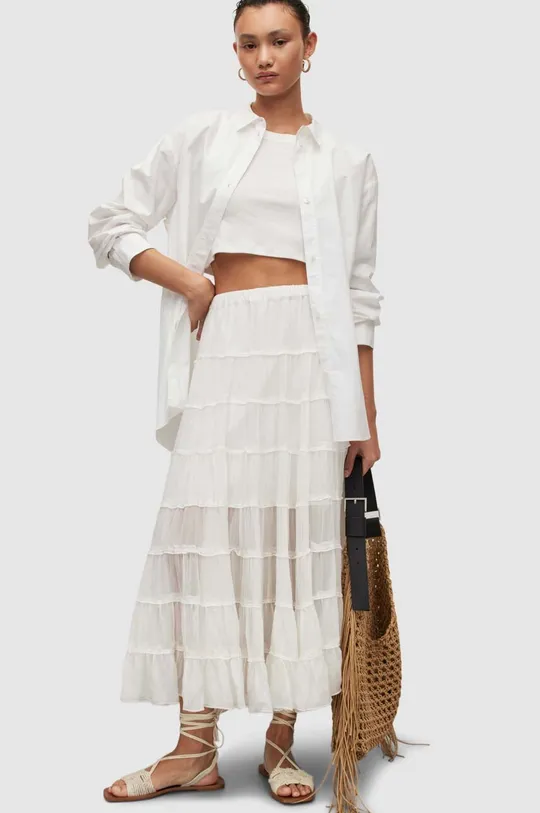 λευκό Φούστα AllSaints Γυναικεία