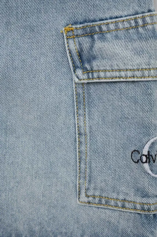 Dievčenská rifľová sukňa Calvin Klein Jeans  100 % Bavlna
