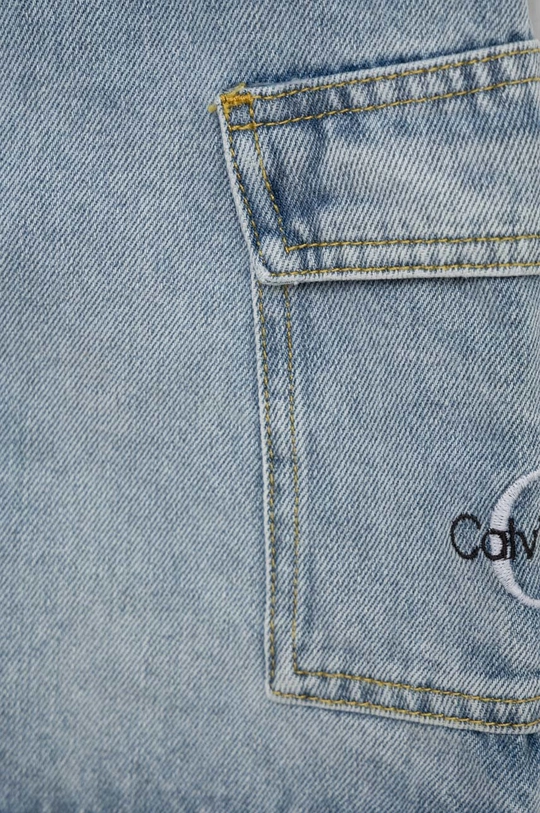 Dievčenská rifľová sukňa Calvin Klein Jeans  100 % Bavlna