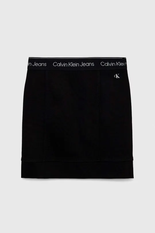 čierna Dievčenská sukňa Calvin Klein Jeans Dievčenský
