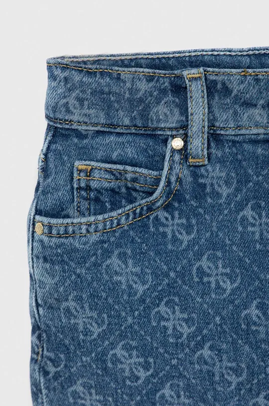 Детская джинсовая юбка Guess  Основной материал: 94% Хлопок, 5% Полиэстер, 1% Эластан Подкладка кармана: 70% Полиэстер, 30% Хлопок
