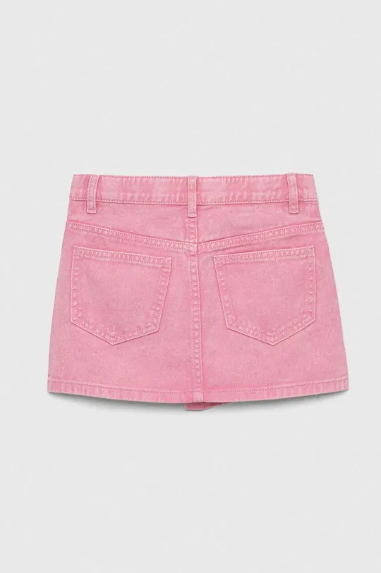 Детская джинсовая юбка United Colors of Benetton розовый