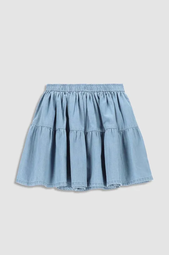 Dievčenská bavlnená sukňa Coccodrillo modrá