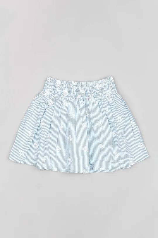 голубой Детская хлопковая юбка zippy Для девочек