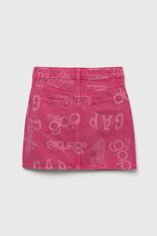 GAP spódnica jeansowa dziecięca różowy