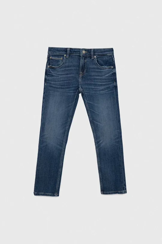 niebieski Guess jeansy dziecięce Silk Edition Chłopięcy
