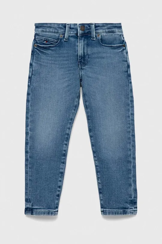 niebieski Tommy Hilfiger jeansy Chłopięcy