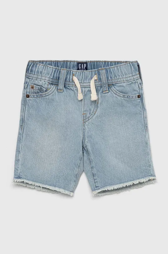 блакитний Дитячі джинсові шорти GAP Для хлопчиків