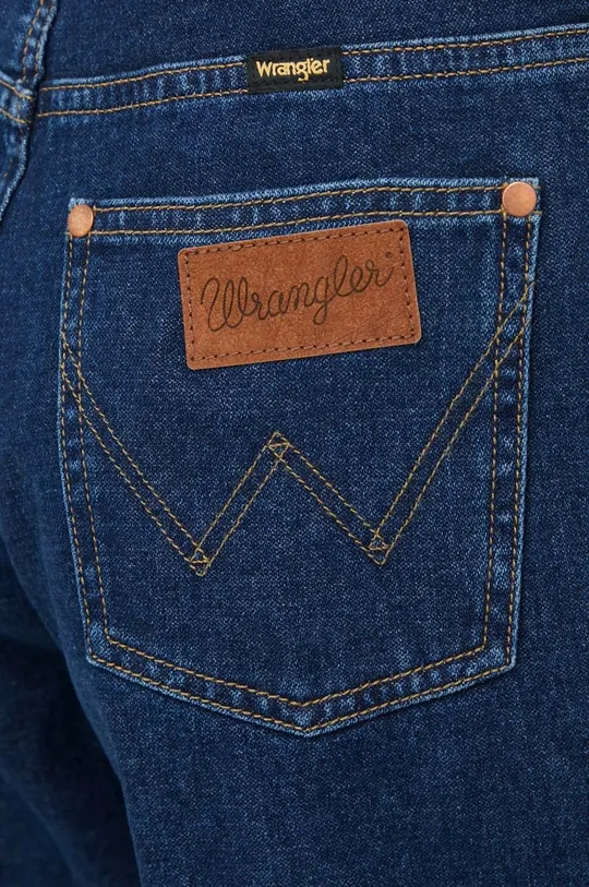 granatowy Wrangler jeansy Mom Straight Autumn Days