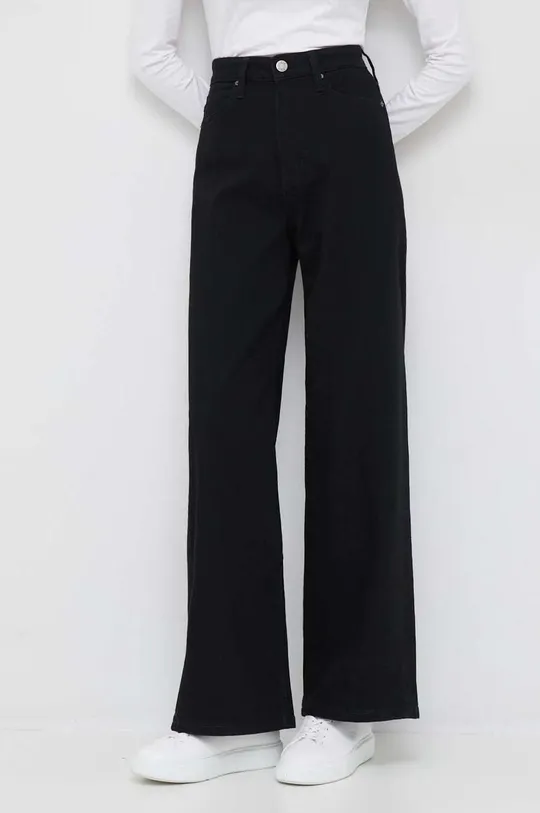 czarny Calvin Klein jeansy Damski