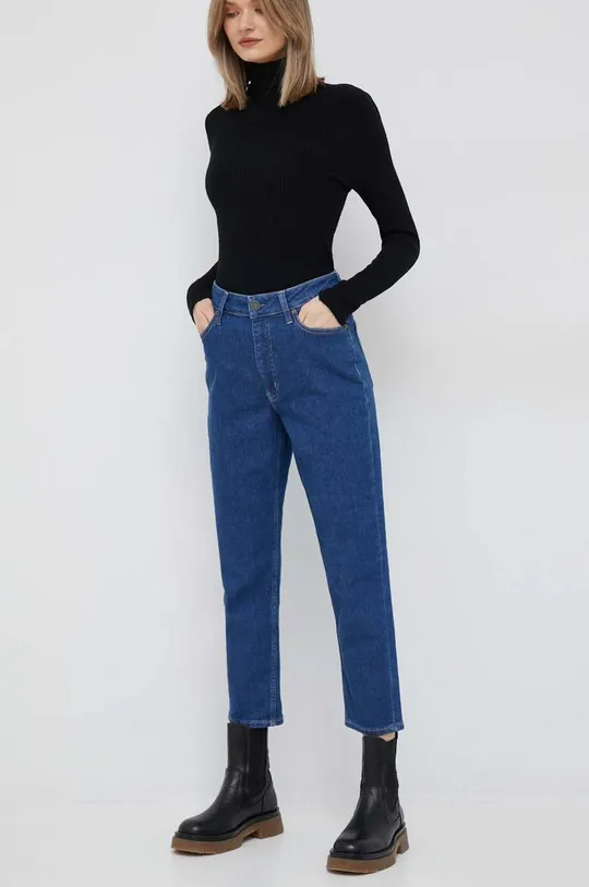niebieski Calvin Klein jeansy Damski