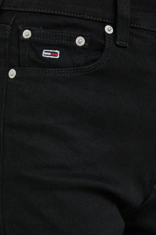 μαύρο τζιν παντελόνι Tommy Jeans sylvia