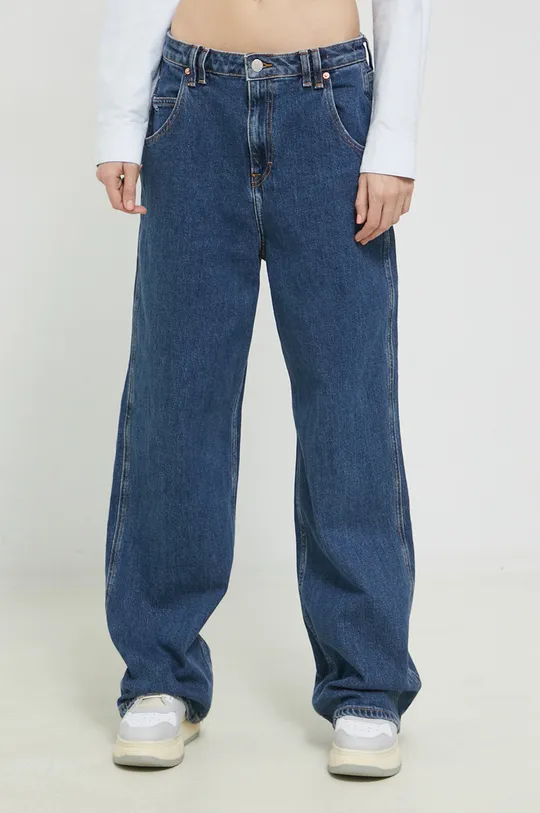 granatowy Tommy Jeans jeansy Daisy Damski