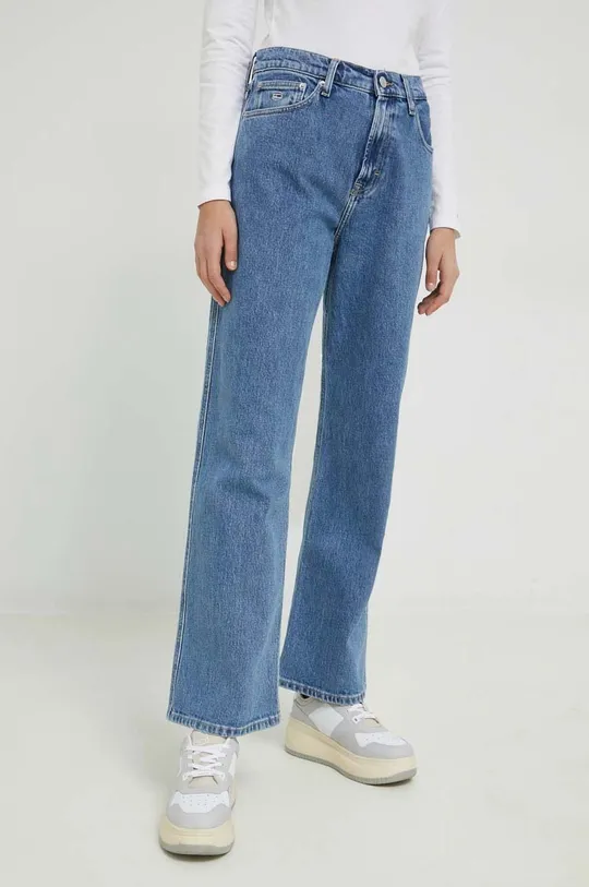 niebieski Tommy Jeans jeansy Betsy Damski