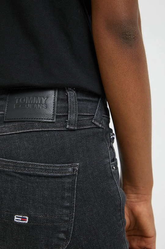 czarny Tommy Jeans jeansy Sophie