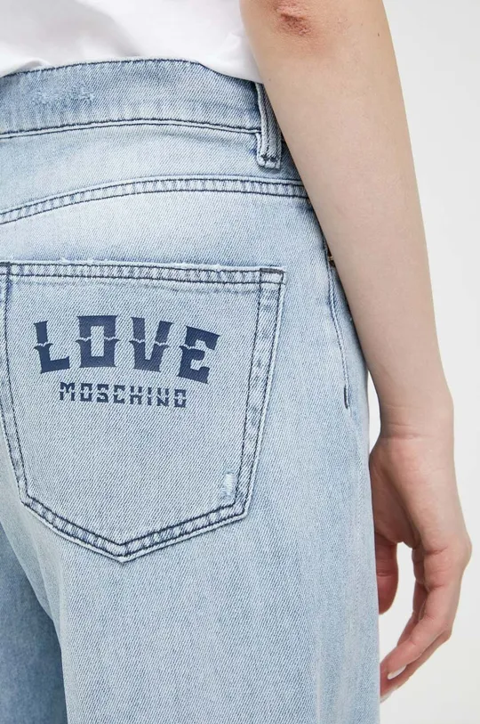 modrá Rifle Love Moschino