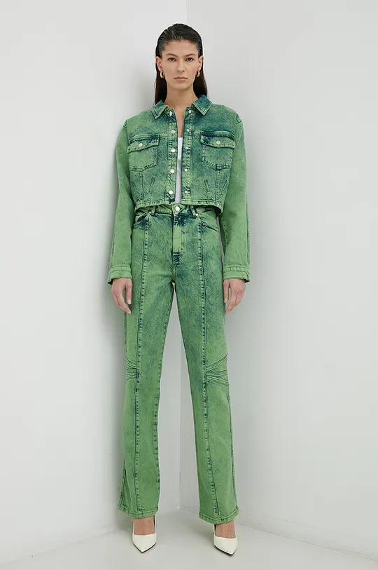 πράσινο Τζιν παντελόνι Gestuz Skye Γυναικεία