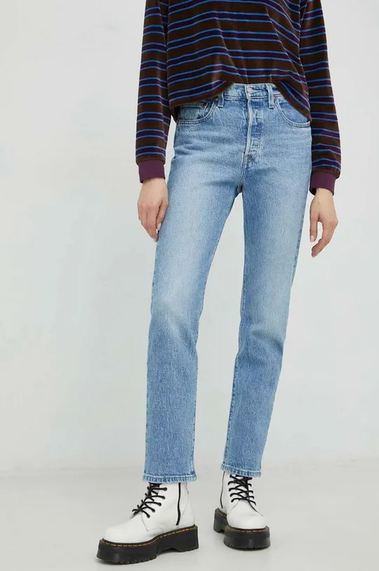 blu Levi's jeans 501 Donna