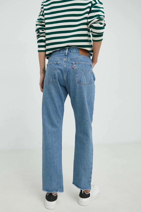 Levi's jeansy 501 Original Cropped 100 % Bawełna