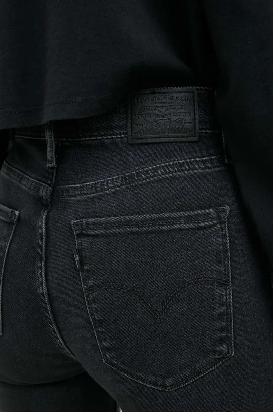 czarny Levi's jeansy 720 Hirise