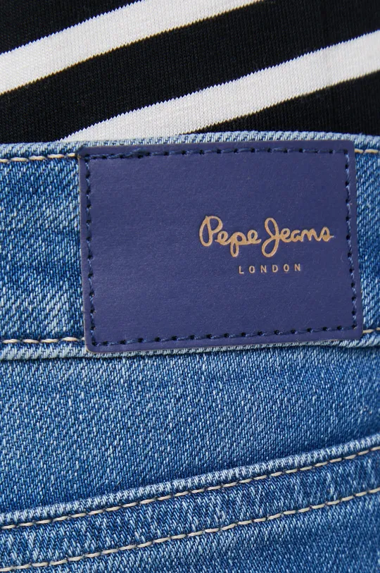 niebieski Pepe Jeans jeansy Aubrey