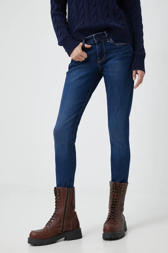 granatowy Pepe Jeans jeansy Damski