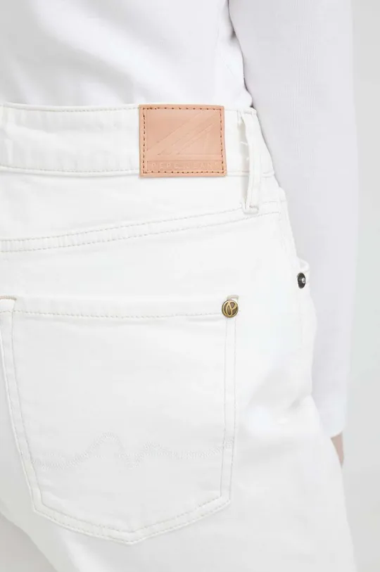 biały Pepe Jeans jeansy